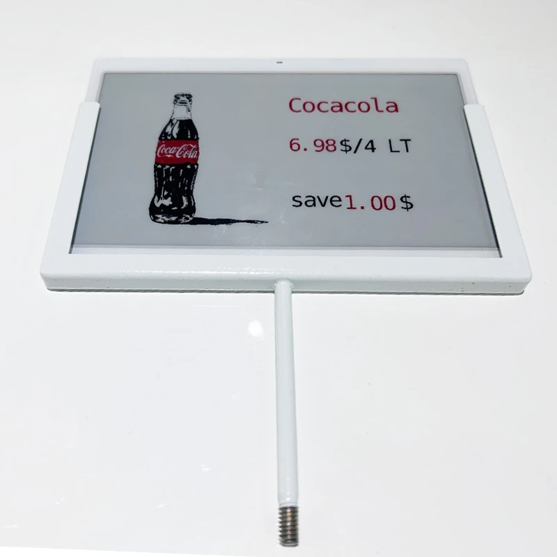 7,3 дюймдук Электрондук Баа теги Металл бурамасы Coca{1}}Cola Style