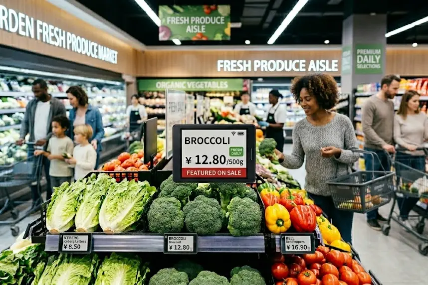 Supermarket Electronic Price Tags: ESL жайылтуу жана ROI боюнча практикалык к...