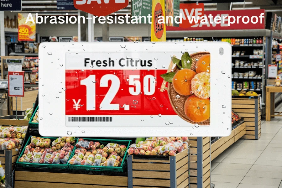 Abrasion-resistant and waterproof ESL
